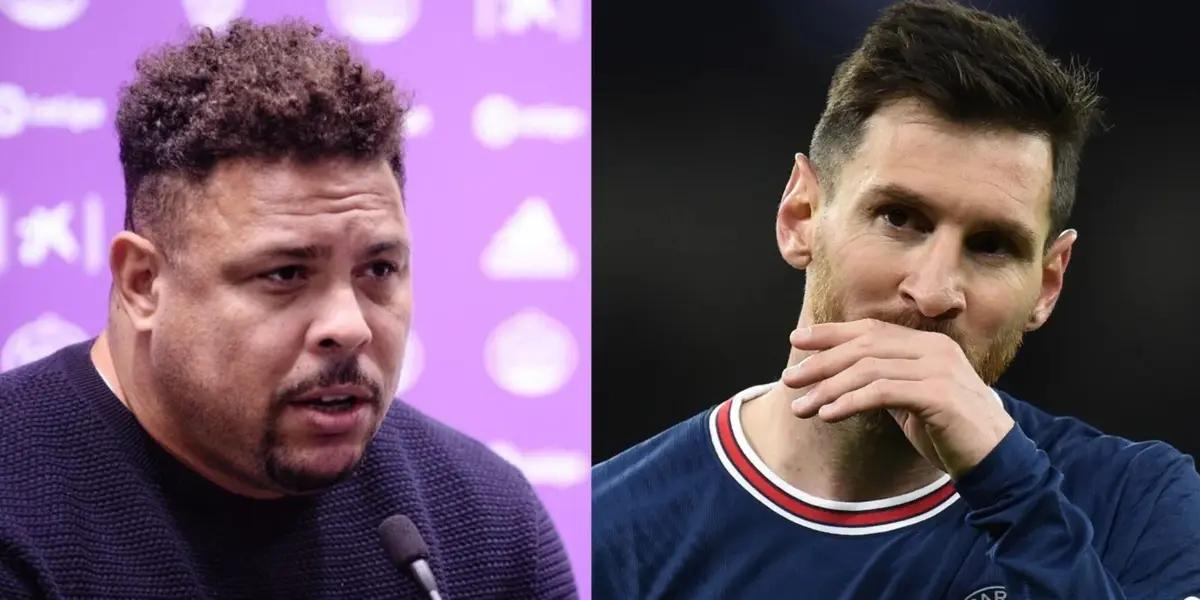 The Brazilian avoided pointing to Leo as the best of all time.