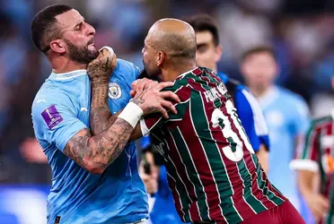 The Brazilian defender is well known for being a very confrontational player.