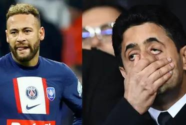 The Brazilian footballer got an answer after applying to Barça.