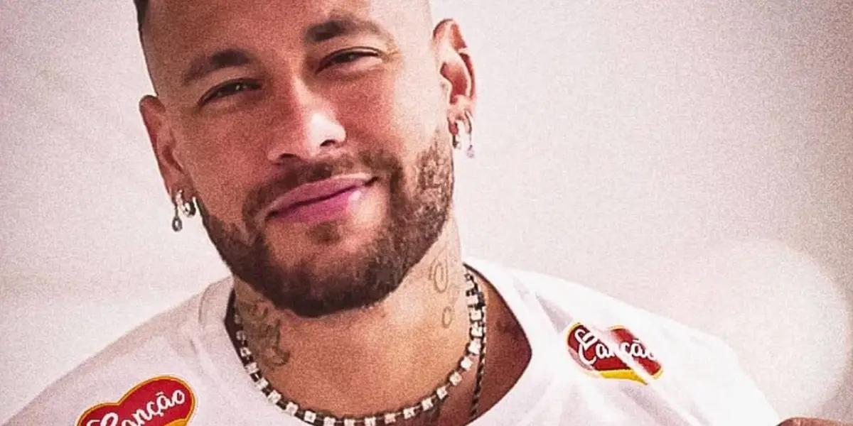 Neymar with Santos FC