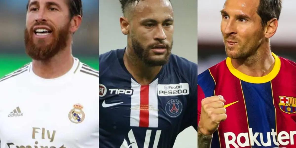 The Brazilian has an impressive house in Paris, similar to the one the Argentine and the Spanish could have if they move to PSG.