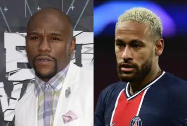 The Brazilian idol has a lot of cars, but one very special that can be compared to the ones of the American boxer.