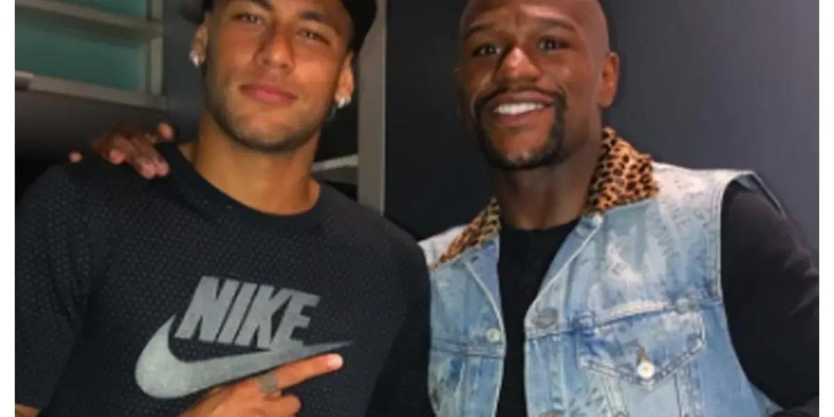 The Brazilian idol has an incredible amount of luxury vehicles, in the style of the boxing champion.