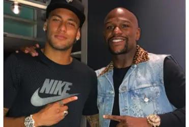 The Brazilian idol has an incredible amount of luxury vehicles, in the style of the boxing champion.