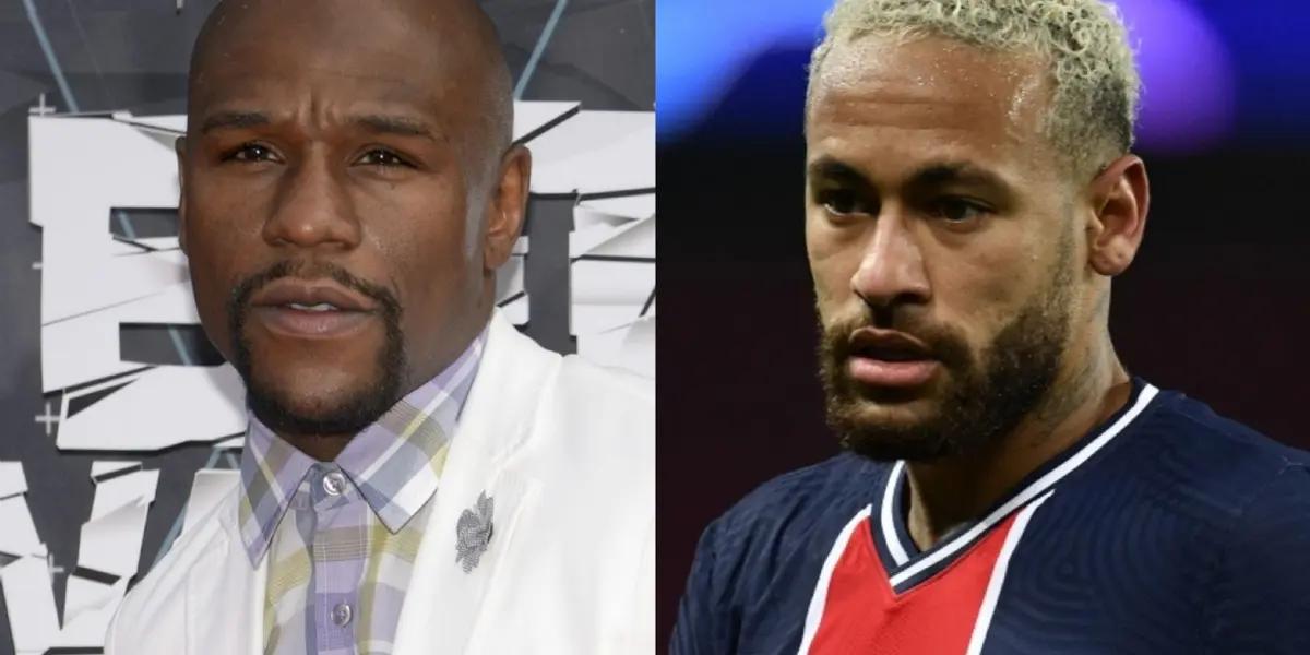 The Brazilian idol has a lot of cars, but one very special that can be compared to the ones of the American boxer.