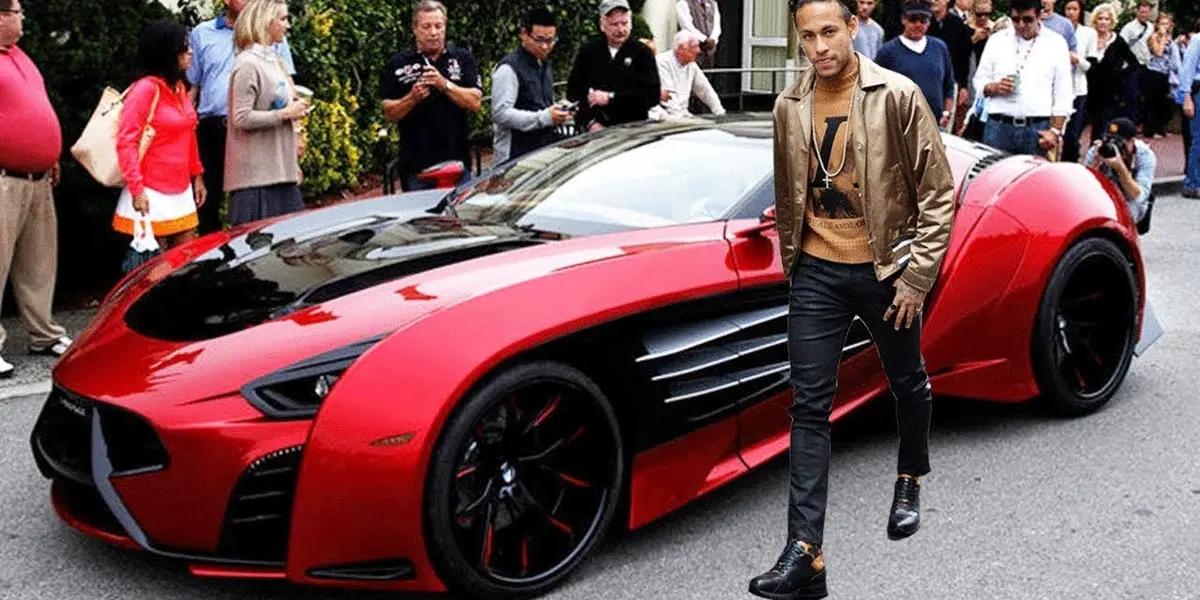 The Brazilian legend spent a fortune on his luxury cars during his professional career.