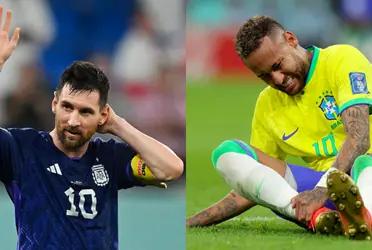 The Brazilian looks relaxed before the commitment against Croatia, for the quarterfinals