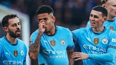 The Brazilian opened the scoring with a goal in the 10th minute to make it 1-0