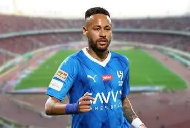 The Brazilian star an controversial message prior to the next Asian Champions game.