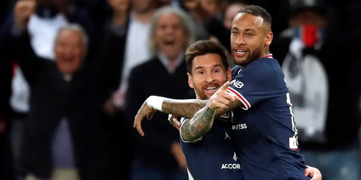 The Brazilian star dedicated a message to his PSG teammate after they both won Ligue 1 with the Parisian club.