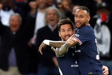 The Brazilian star dedicated a message to his PSG teammate after they both won Ligue 1 with the Parisian club.