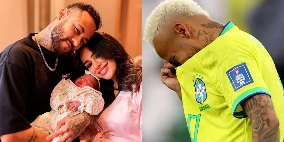 The Brazilian star received the birth of her daughter amid various conflicts and rumors.