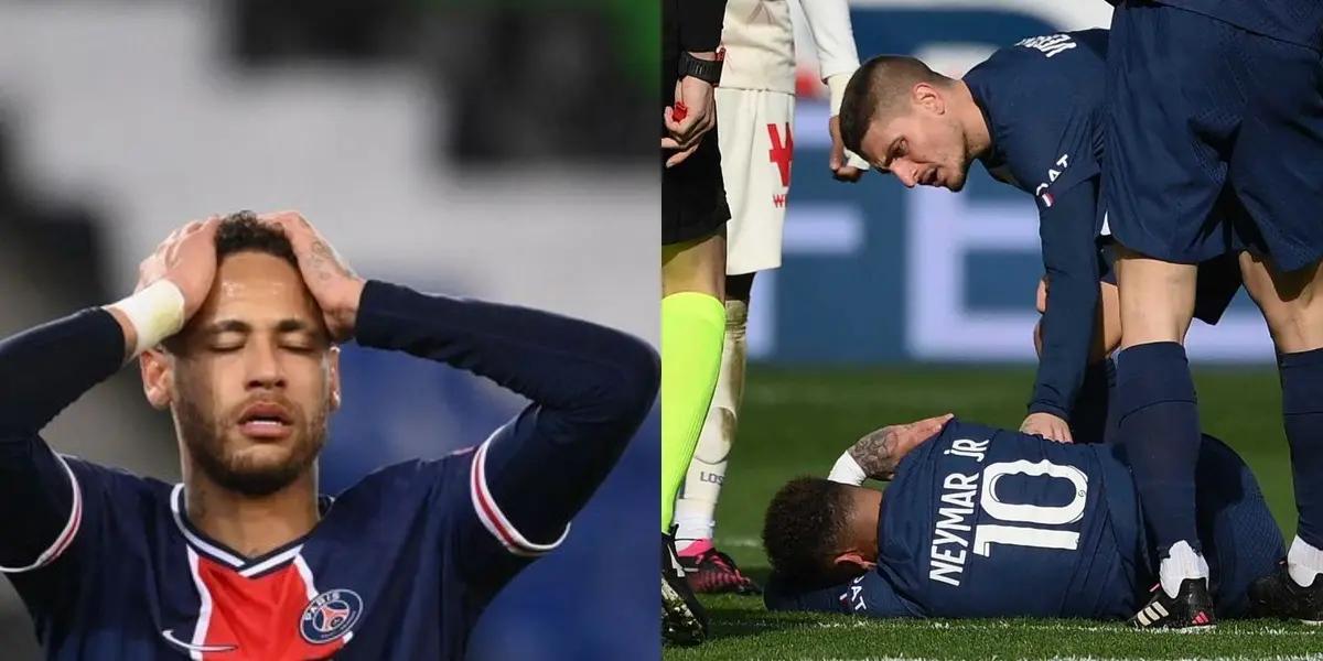 The Brazilian striker has received various criticisms and is having a difficult time