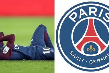 The Brazilian striker is injured and will no longer play this season