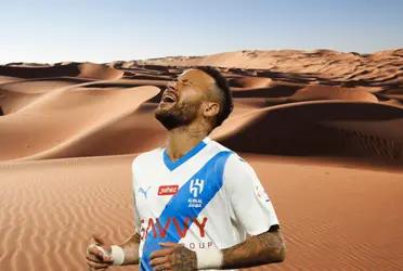 The Brazilian striker is the biggest absence for today’s match vs Al-Jabalain.