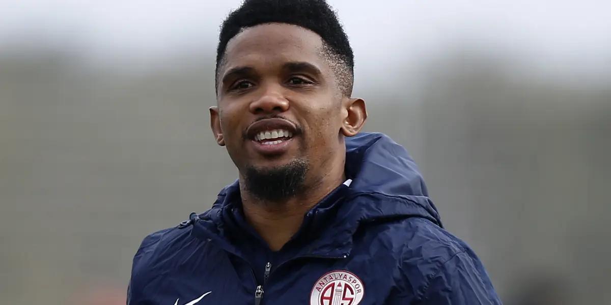 The Cameroonian attacker could play once again coming back from his retirement.