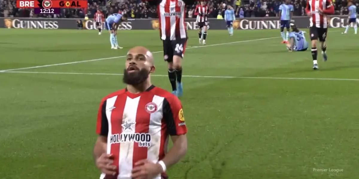 The Cameroonian striker made a great individual move and took a powerful shot