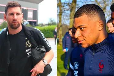 The captain of the Albiceleste highlights the qualities of the French striker.