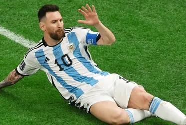 The captain of the Albiceleste put the team led by Lionel Scaloni ahead on the scoreboard