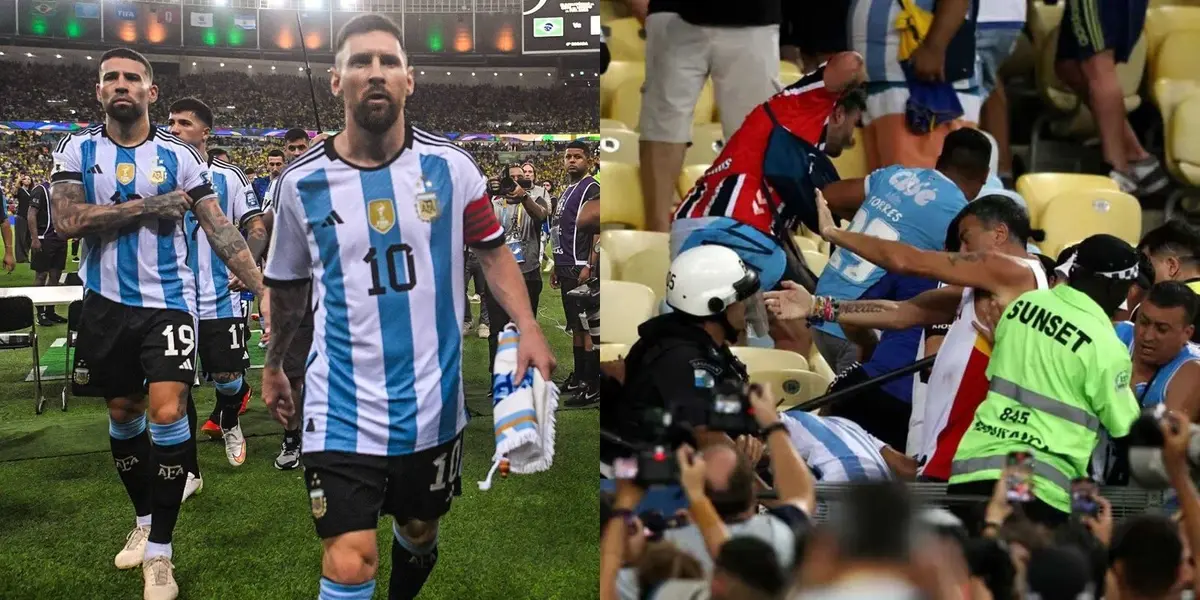 The captain of the Argentine National Team made the decision to remove the Albiceleste from the field of play