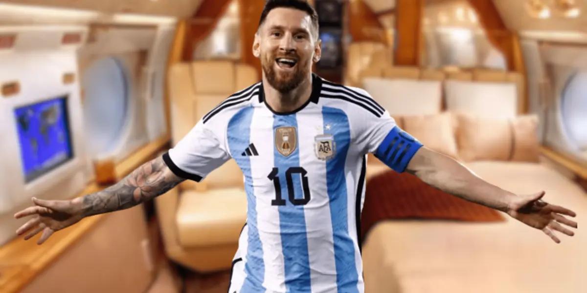 The captain of the Argentine team arrived in his homeland to play the two qualifying matches.
