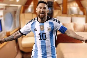 The captain of the Argentine team arrived in his homeland to play the two qualifying matches.