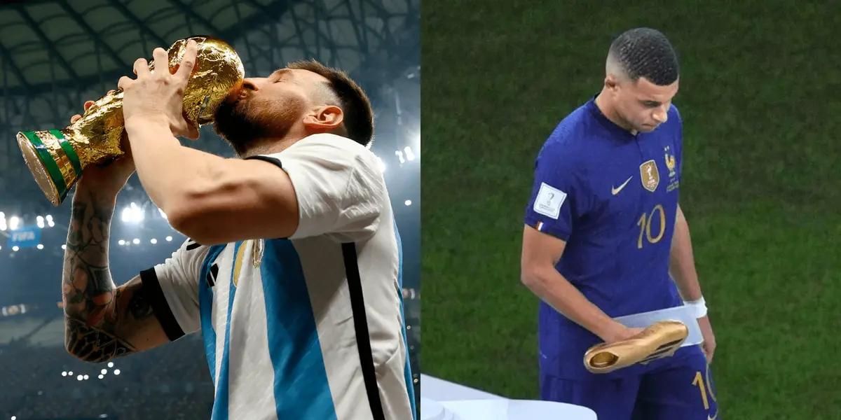 The captain of the Argentine team debuted a new good after winning the World Cup