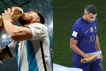 The captain of the Argentine team debuted a new good after winning the World Cup