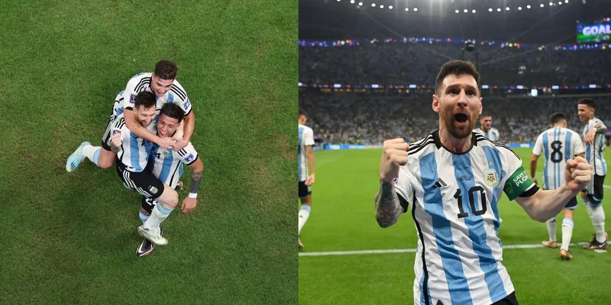 The captain of the Argentine team is admired by the Tri players