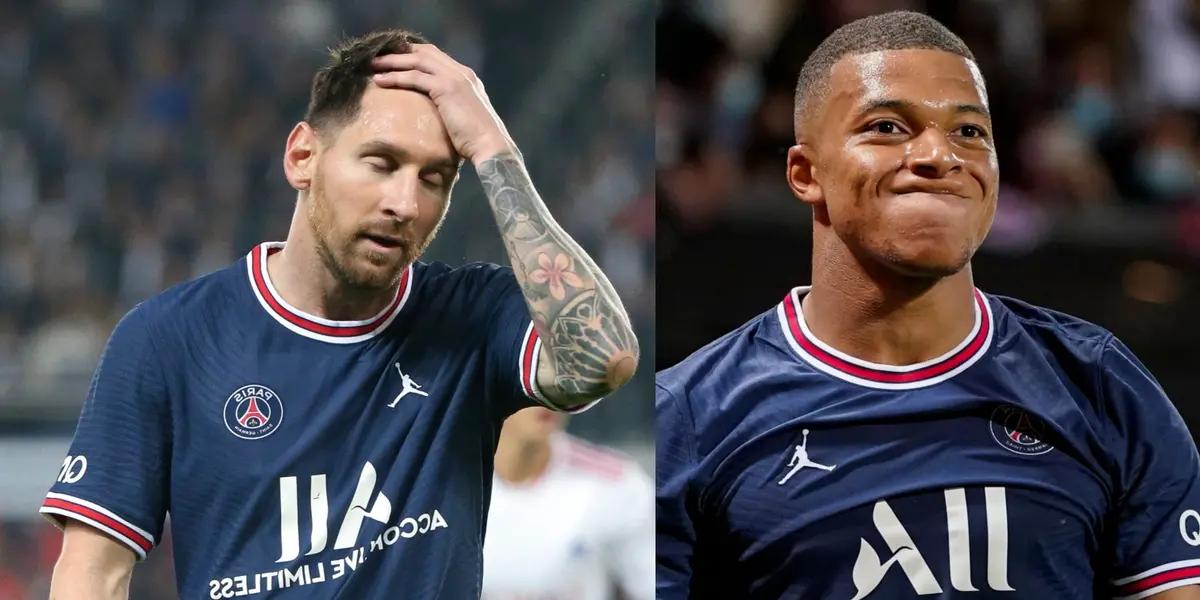 The captain of the Argentine team leads a list in Europe, where the PSG striker does not even appear