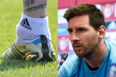 The captain of the Argentine team presented an inflammation in the left ankle, but there is calm to the internal of the Albiceleste