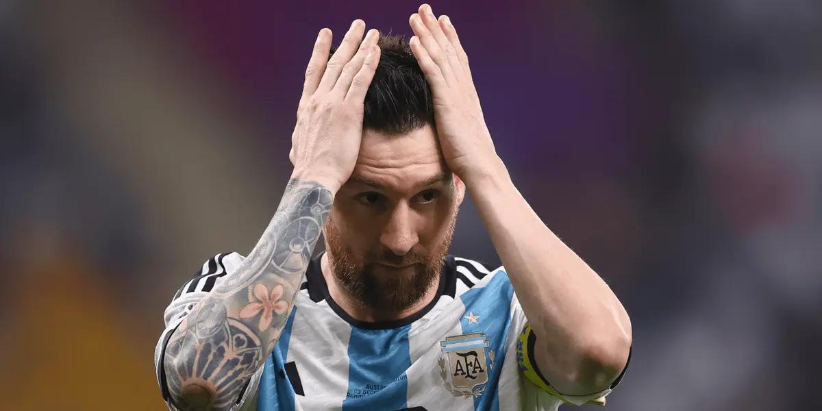 The captain of the Argentine team referred to his new brand and the culé team had a curious response