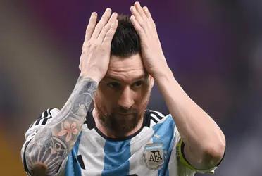 The captain of the Argentine team referred to his new brand and the culé team had a curious response