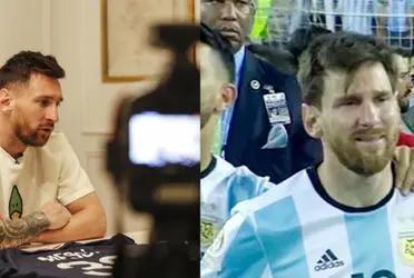 The captain of the Argentine team spoke with the press prior to the debut against Saudi Arabia