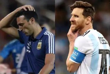 The captain of the Argentine team suffered the sensitive loss of a key player in the last Copa América