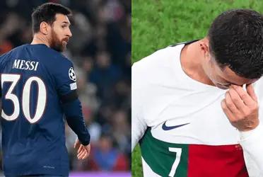 The captain of the Argentine team surpasses a new mark of the Portuguese