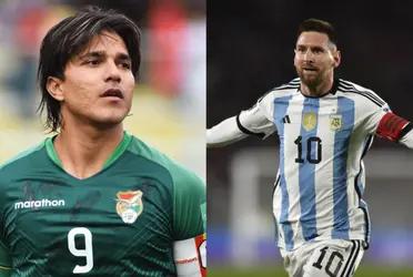 The captain of the Bolivian National Team did not like the support for Argentina in La Paz
