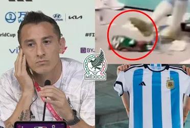 The captain of the Mexican national team came to the defense of the Albiceleste's 10th player