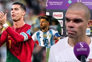 The captain of the Portuguese team spoke after the elimination from the World Cup and left the central defender silent