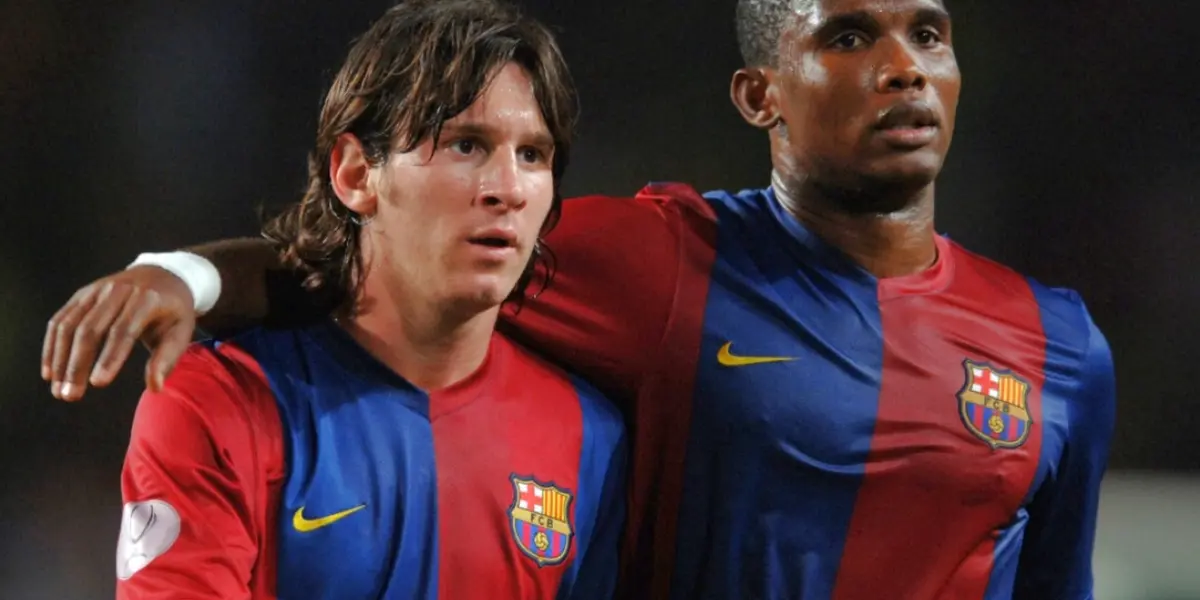 The Catalan side is wishing to sign these two players, compared to the Argentina and the Cameroonian legends.