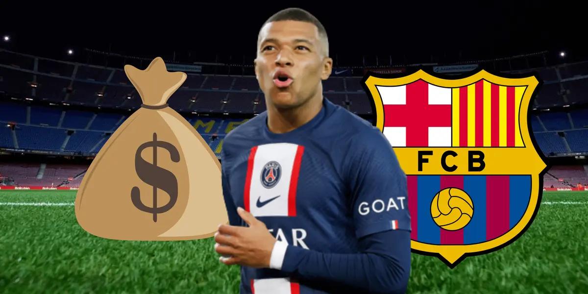 The Catalan team also joined the bid for Kylian and would include several players in the operation.