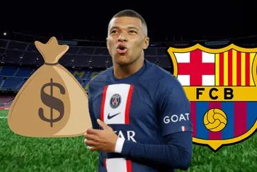 The Catalan team also joined the bid for Kylian and would include several players in the operation.