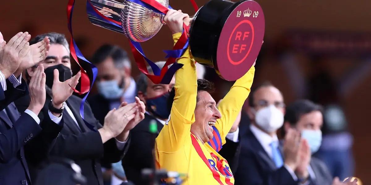 The Catalans beat Athletic Bilbao and won the Copa del Rey