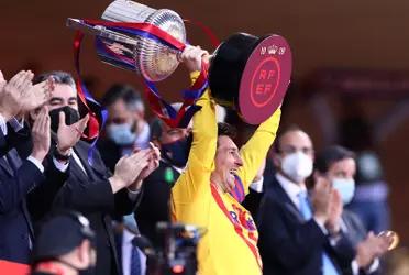 The Catalans beat Athletic Bilbao and won the Copa del Rey