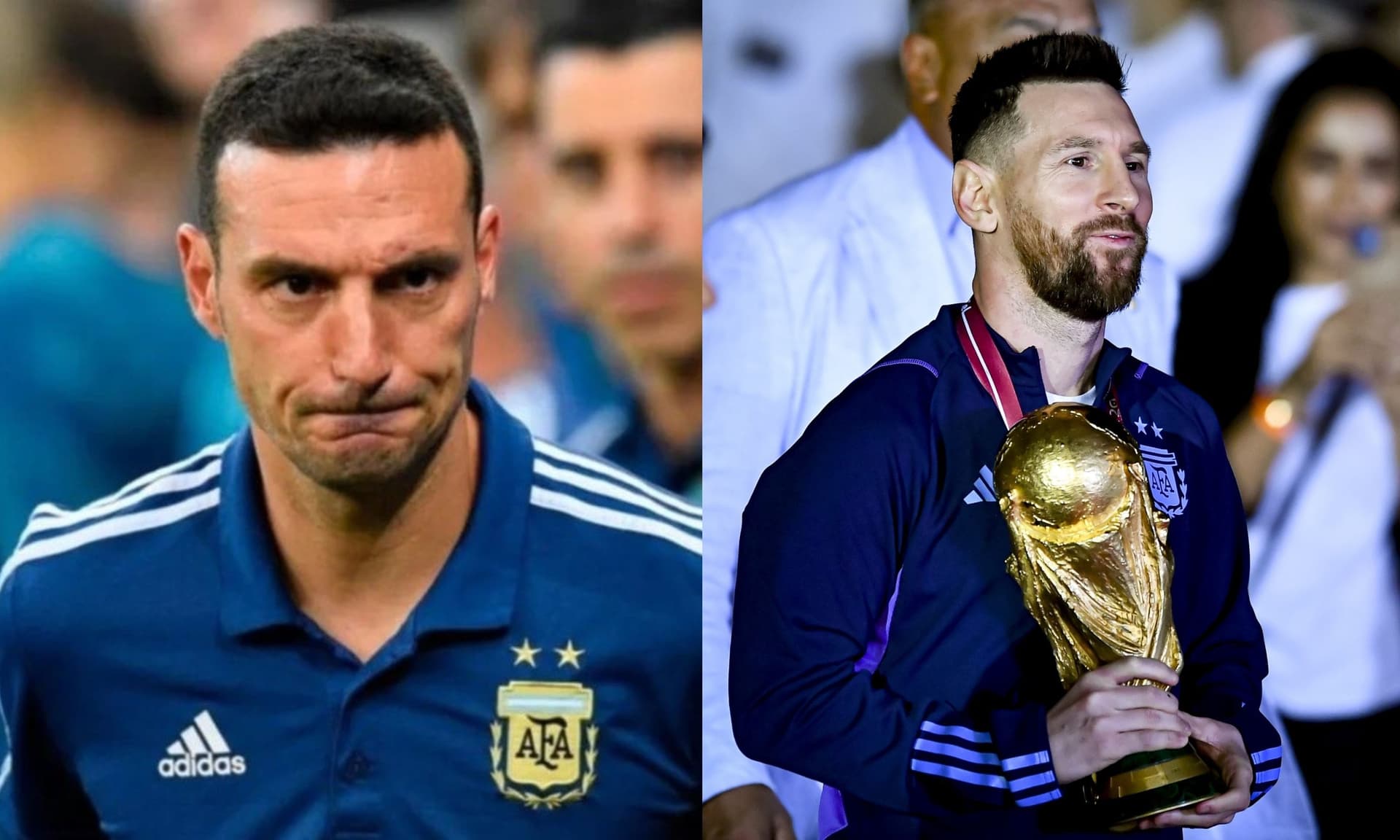 The celebration does not stop in Argentina, but Lionel Scaloni seems to give the worst news of all to Messi and company