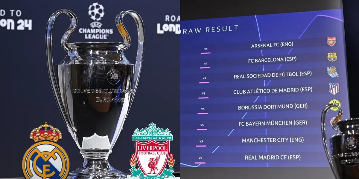 The Champions League draw next season will be different to the past editions.