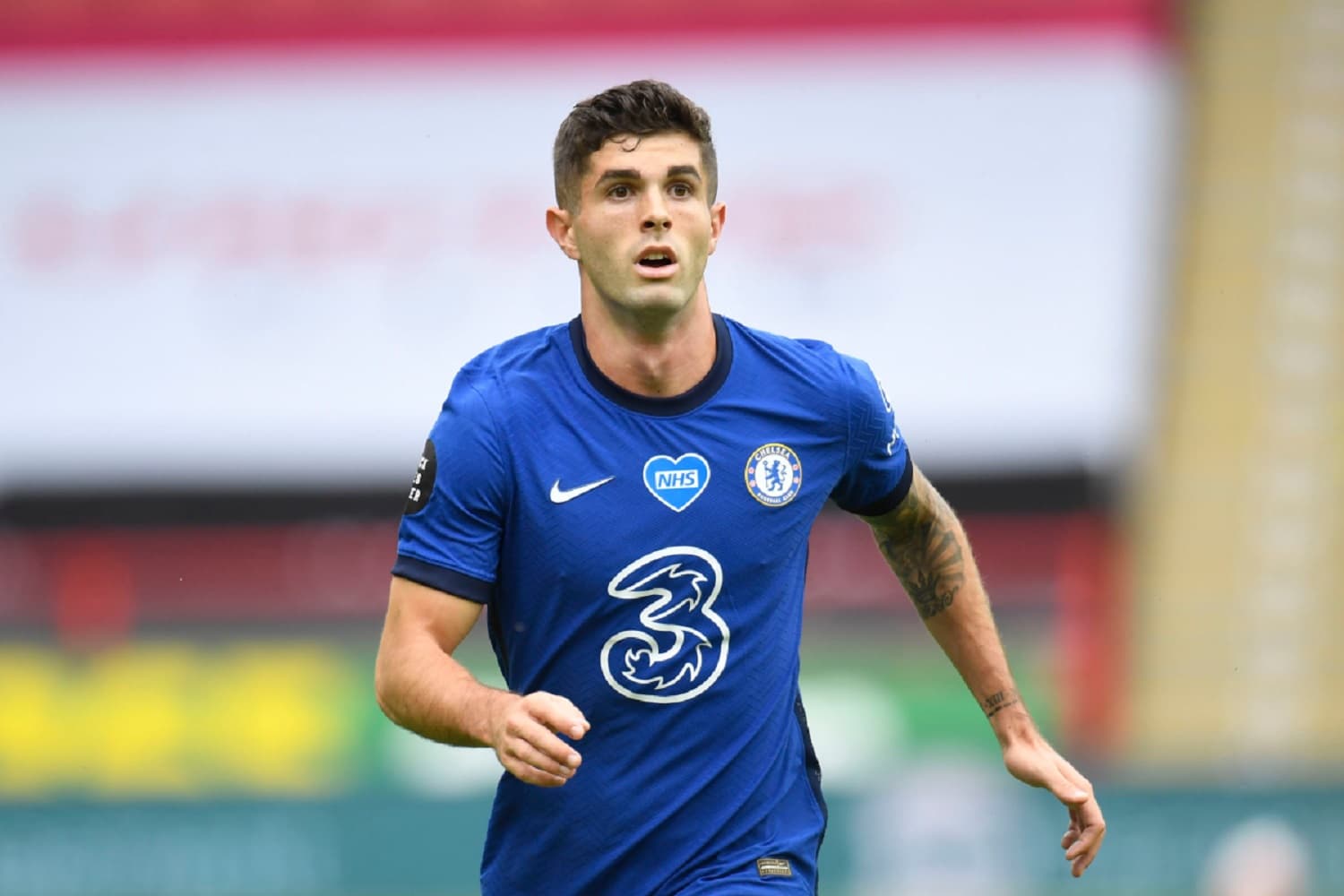 The Chelsea player's a fan of tattoos and has several on his body