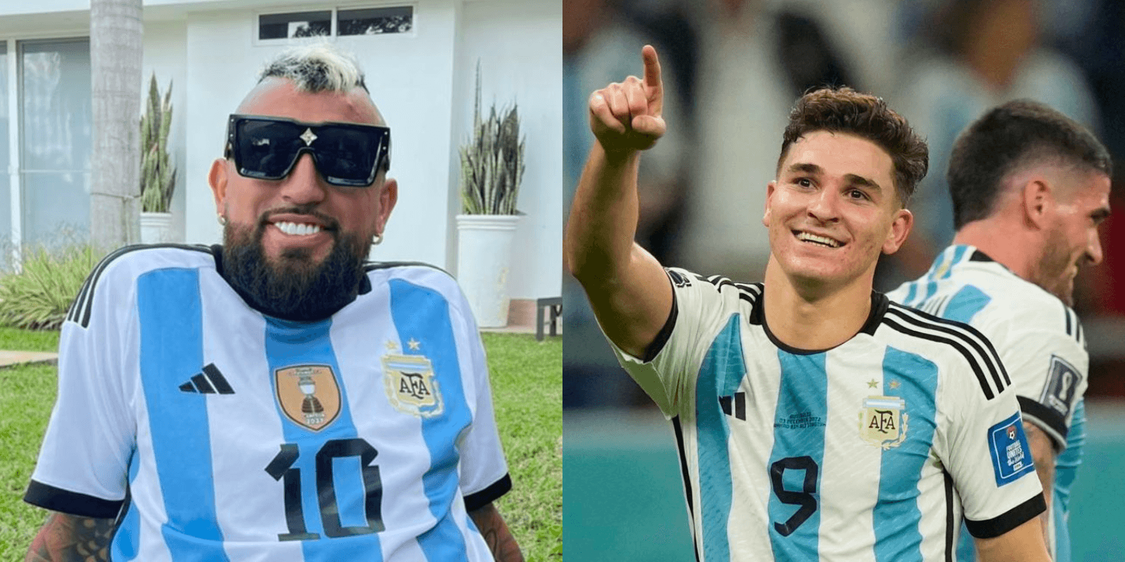 The Chilean celebrated the title of Argentina, now a former figure of the Red highlighted the Spider