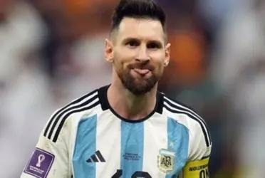 The Chilean was present after Argentina's victory against Croatia and the pass to the World Cup grand final