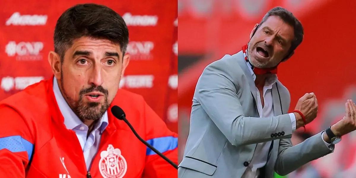 The Chivas coach spoke about Víctor Guzmán's performance
